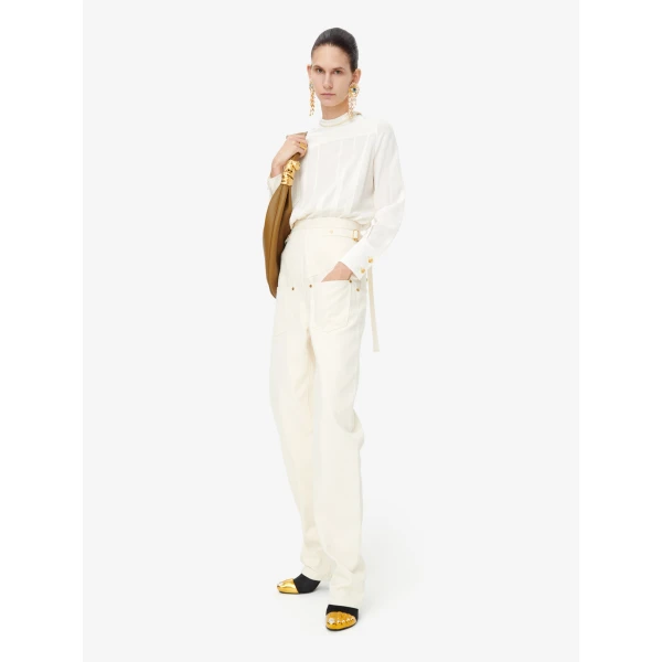 Schiaparelli Iconic Measuring Tape Blouse, view 2