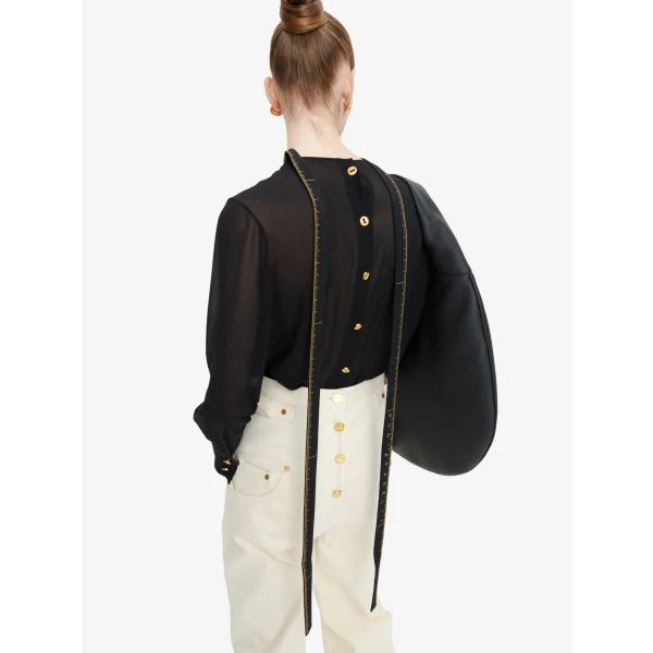 Schiaparelli Iconic Measuring Tape Blouse, view 4