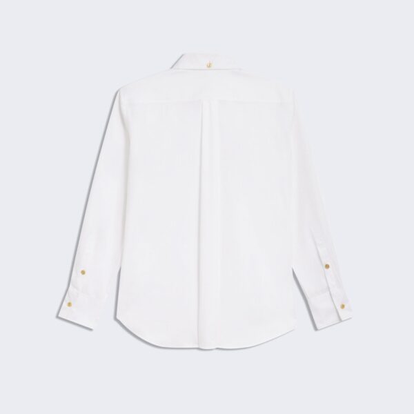Schiaparelli Iconic Measuring Tape Shirt Tops in Schiaparelli Authentic Luxury Fashion at Coveti