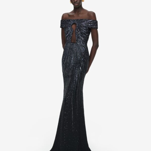 Schiaparelli Keyhole Dress Dresses in Schiaparelli Authentic Luxury Fashion at Coveti