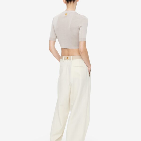Schiaparelli Keyhole Top Tops in Schiaparelli Authentic Luxury Fashion at Coveti