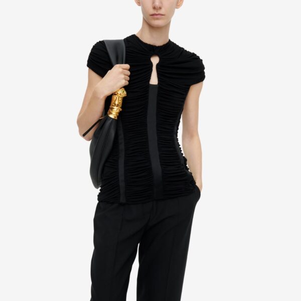 Schiaparelli Keyhole Top Tops in Schiaparelli Authentic Luxury Fashion at Coveti