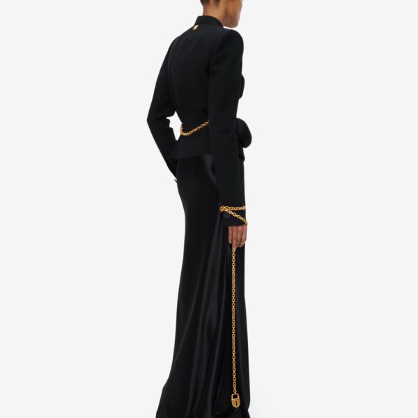 Schiaparelli Long Padlock Chain Skirt Skirts in Schiaparelli Authentic Luxury Fashion at Coveti