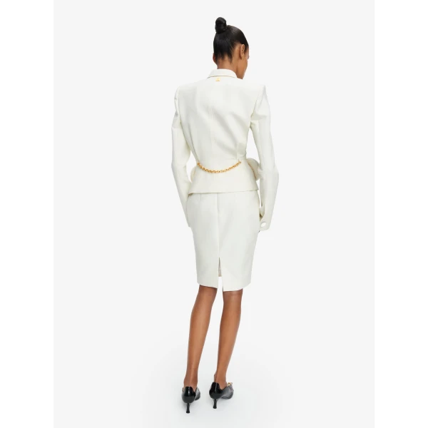 Schiaparelli Pencil Skirt With Pockets, view 4