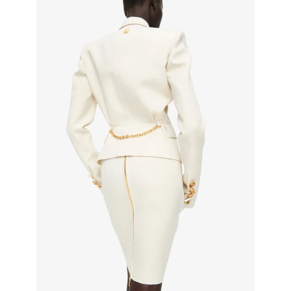 Schiaparelli Pencil Skirt With Pockets, view 4