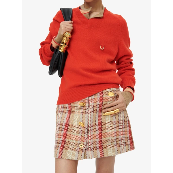Schiaparelli Pierced Jumper Knit, view 5