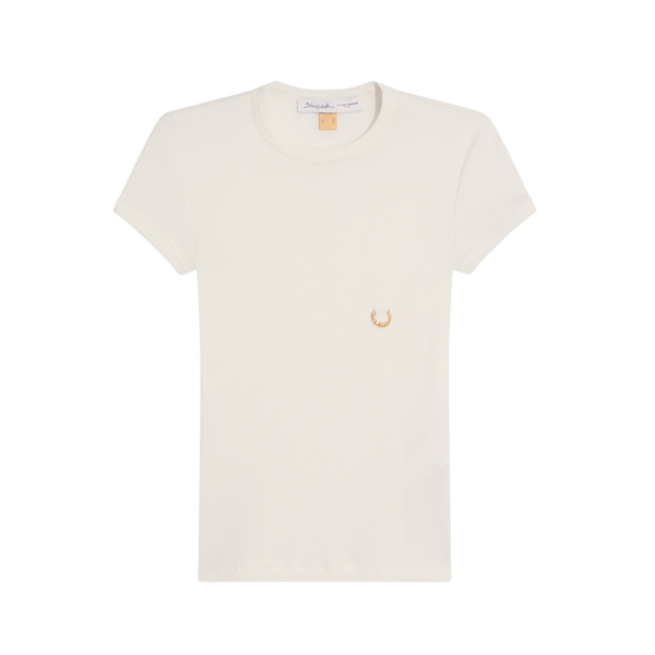 Schiaparelli Pierced T-Shirt Tops in Schiaparelli Authentic Luxury Fashion at Coveti