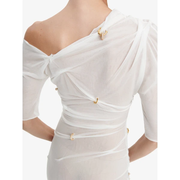 Schiaparelli Piercing Dress, view 4
