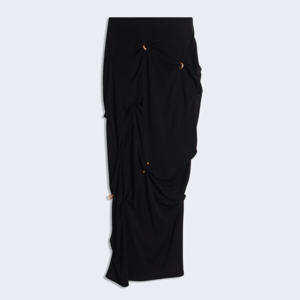 Schiaparelli Piercings Pencil Skirt Skirts in Schiaparelli Authentic Luxury Fashion at Coveti