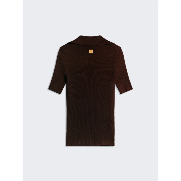 Schiaparelli Piercings Polo Top, view 4