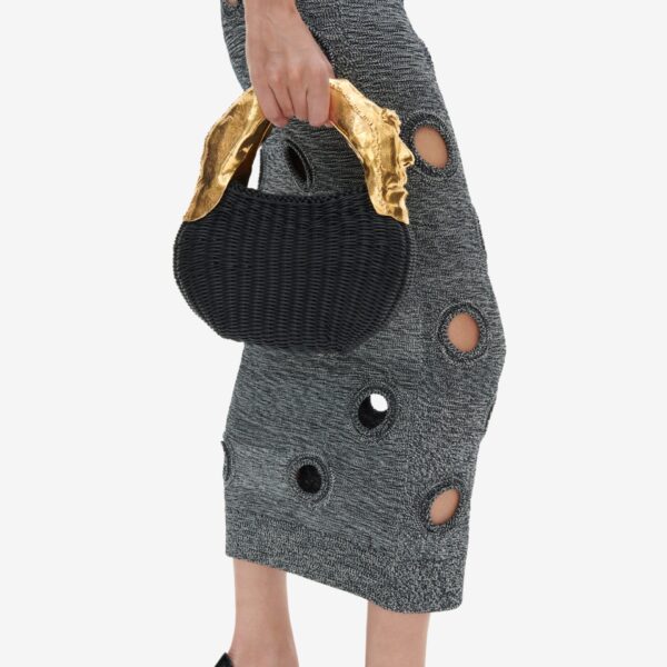 Schiaparelli Polka Dot Column Skirt Skirts in Schiaparelli Authentic Luxury Fashion at Coveti