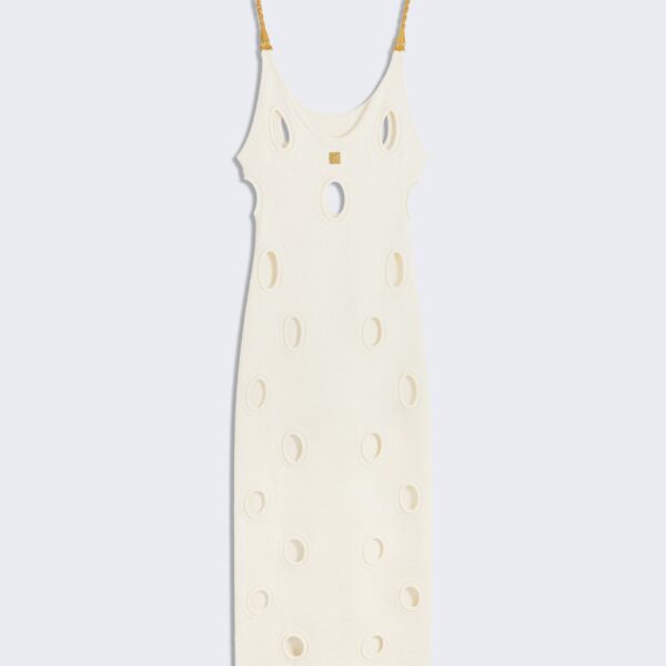 Schiaparelli Polka Dots Dress Dresses in Schiaparelli Authentic Luxury Fashion at Coveti