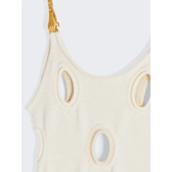 Schiaparelli Polka Dots Dress, view 4