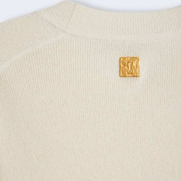 Schiaparelli Raglan Sleeve Sweater Knitwear in Schiaparelli Authentic Luxury Fashion at Coveti