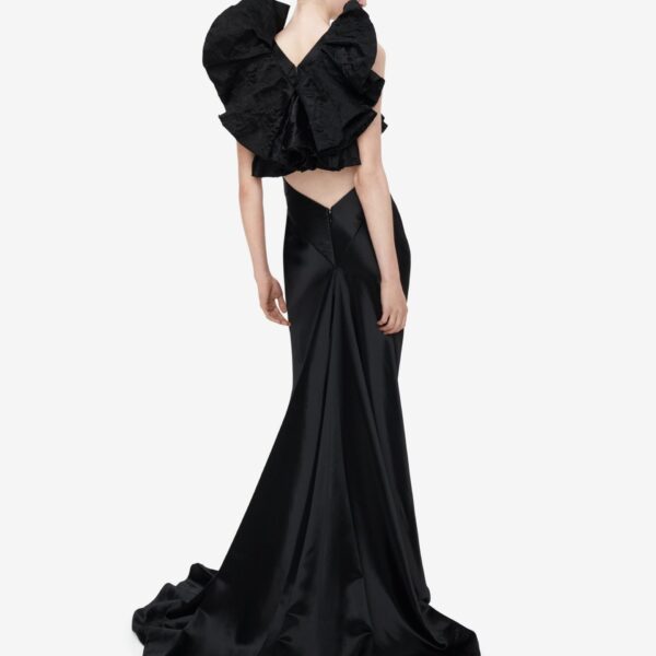 Schiaparelli Ruffled Dress Dresses in Schiaparelli Authentic Luxury Fashion at Coveti