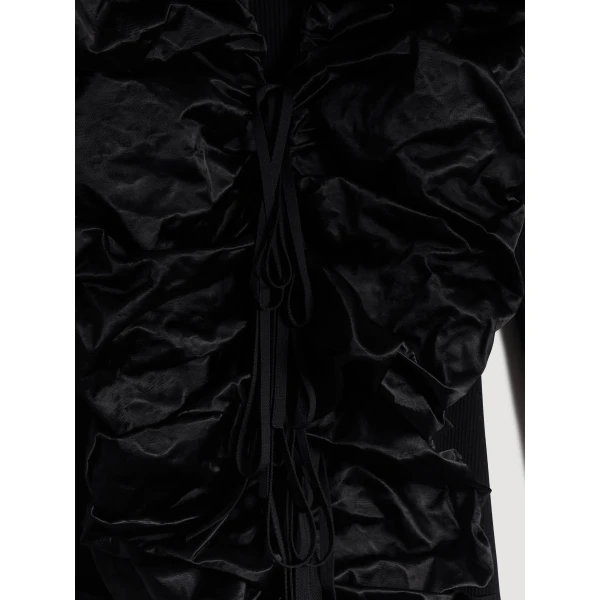 Schiaparelli Sculptural Ruffle Dress, view 4