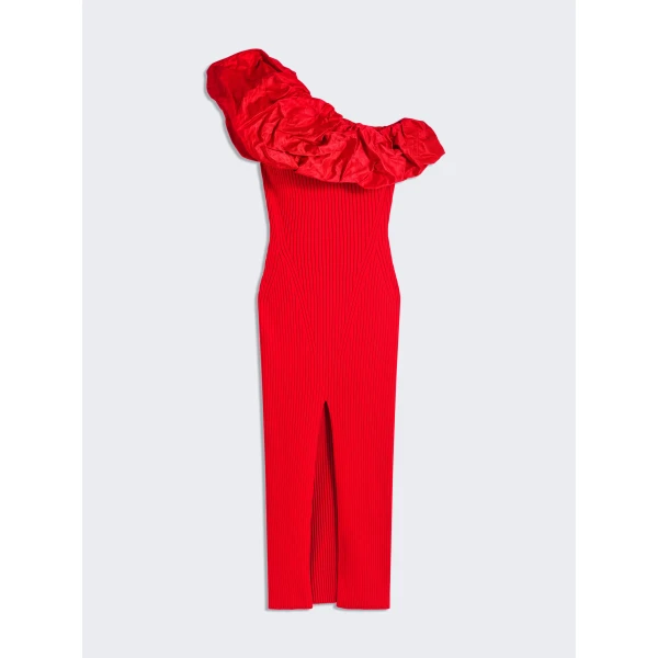 Schiaparelli Sculptural Ruffle Dress, view 4
