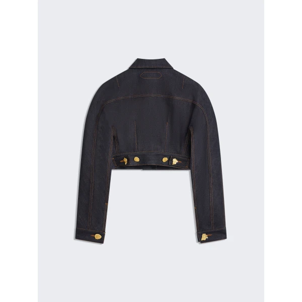 Schiaparelli Short Jacket With Rounded Sleeves, view 3