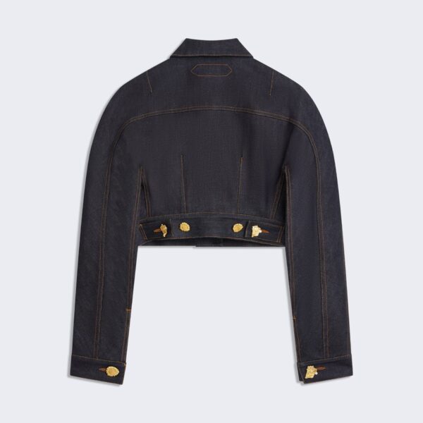 Schiaparelli Short Jacket With Rounded Sleeves Jackets in Schiaparelli Authentic Luxury Fashion at Coveti