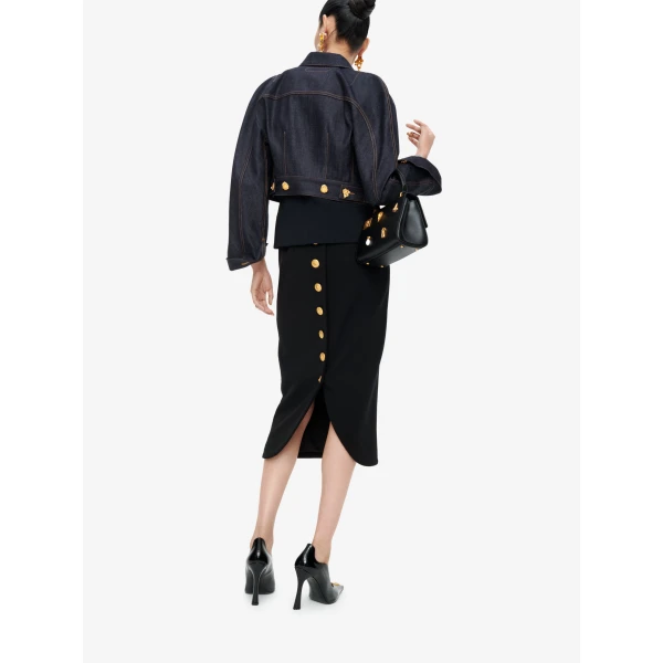 Schiaparelli Short Jacket With Rounded Sleeves, view 4