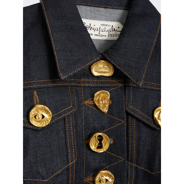 Schiaparelli Short Jacket With Rounded Sleeves, view 5