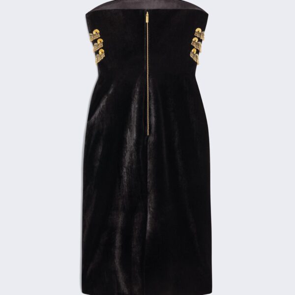 Schiaparelli Skeleton Bustier Dress Dresses in Schiaparelli Authentic Luxury Fashion at Coveti