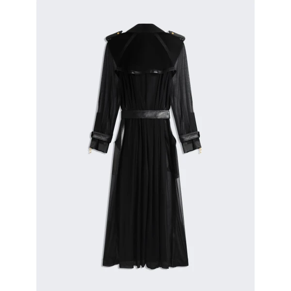 Schiaparelli Transparent Trench Coat, view 4