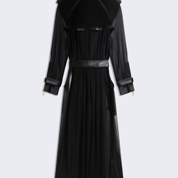 Schiaparelli Transparent Trench Coats in Schiaparelli Authentic Luxury Fashion at Coveti