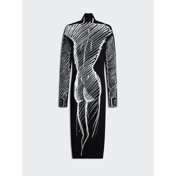 Schiaparelli Trompe L’Oeil Dress, view 4