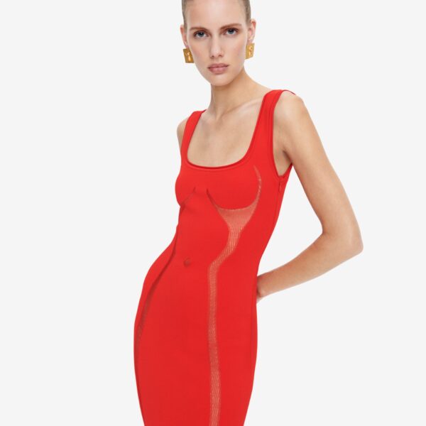 Schiaparelli Trompe L'Oeil Tank Dress Dresses in Schiaparelli Authentic Luxury Fashion at Coveti