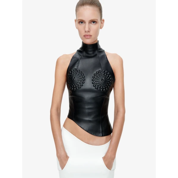 Schiaparelli Trompe L’Oeil Wave Top, view 5