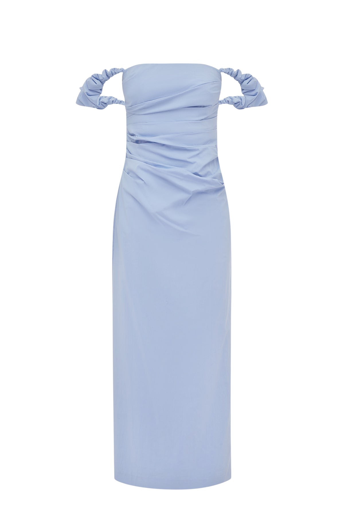 Shona Joy Campbell Off Shoulder Draped Maxi Dress – Azurine