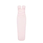 Shona Joy Campbell Strapless U Wire Maxi Dress - Ballerina - Dresses - Australian Luxury Eventwear at Coveti