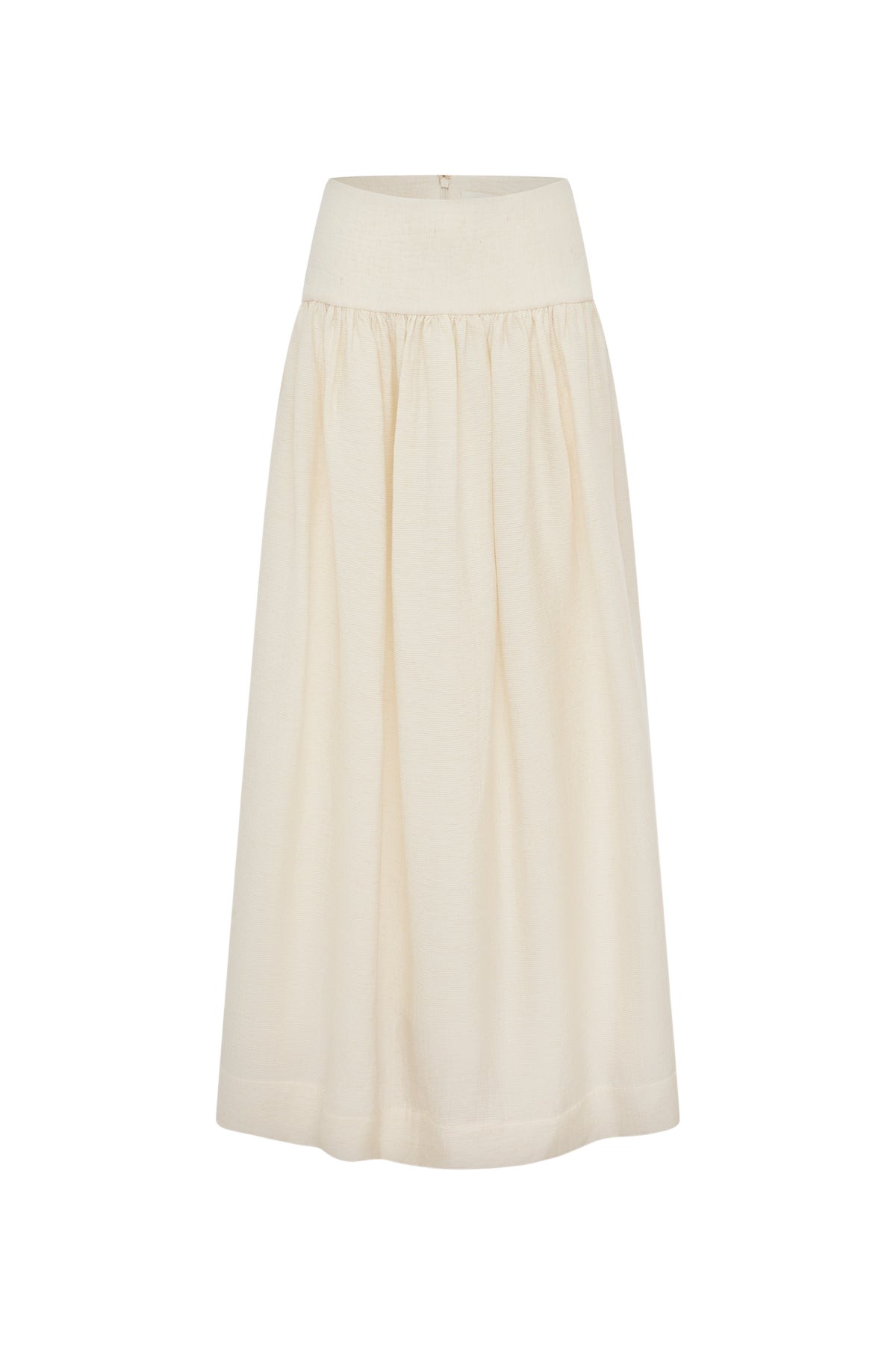 Shona Joy Jasper Linen Blend Maxi Skirt - Resin - Skirts - Australian Luxury Eventwear at Coveti