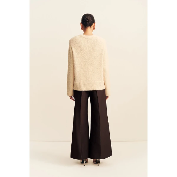 Shona Joy Korine Oversized Jumper - Batter - Knitwear - Australian Luxury Eventwear at Coveti