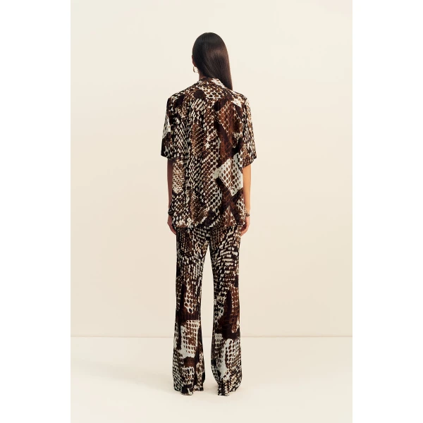 Shona Joy Maia Sheer Bias Drawstring Pant - Pants - Australian Luxury Eventwear at Coveti