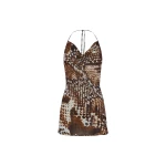 Shona Joy Maia Sheer Open Back Cowl Top - Tops - Australian Luxury Eventwear at Coveti
