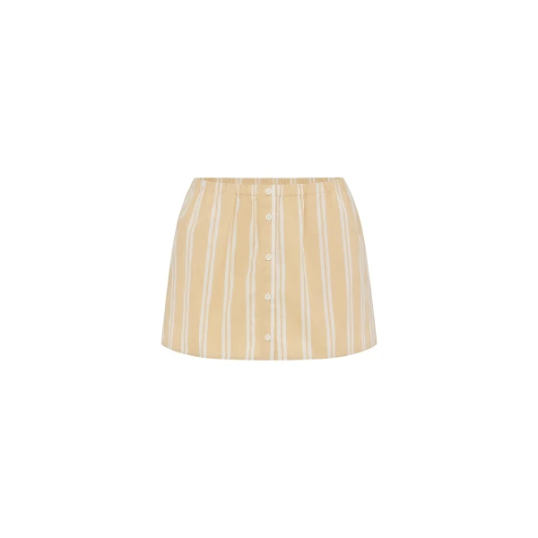 Shona Joy Omri Cotton Mini Skirt - Skirts - Australian Luxury Eventwear at Coveti