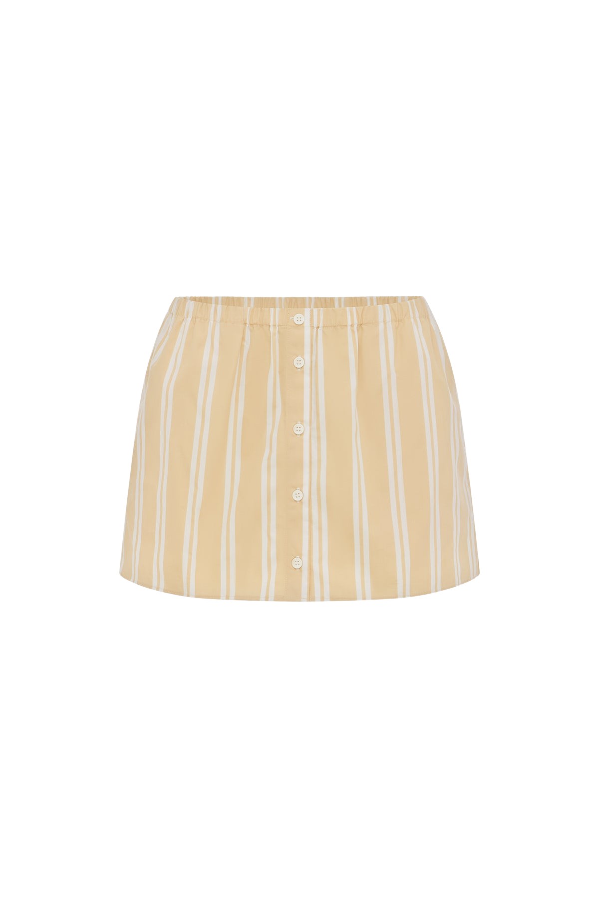 Shona Joy Omri Cotton Mini Skirt