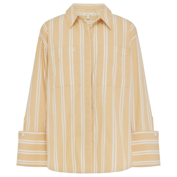 Shona Joy Omri Cotton Oversized Shirt - Tops - Australian Luxury Eventwear at Coveti
