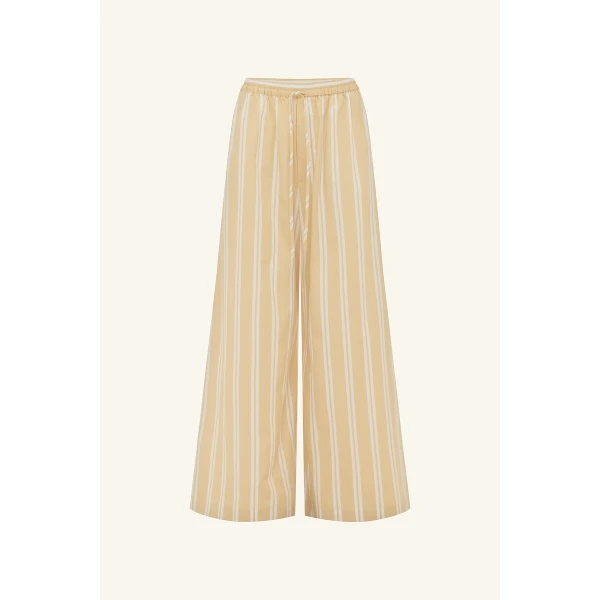 Shona Joy Omri Cotton Wide Leg Pant - Pants - Australian Luxury Eventwear at Coveti