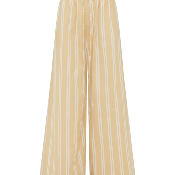 Shona Joy Omri Cotton Wide Leg Pant - Pants - Australian Luxury Eventwear at Coveti