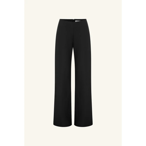 Shona Joy Otis Fitted Pant - Black - Pants - Australian Luxury Eventwear at Coveti