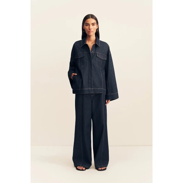Shona Joy Rita Belted Jacket - Jackets - Australian Luxury Eventwear at Coveti