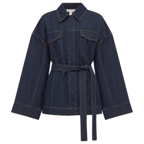 Shona Joy Rita Belted Jacket - Jackets - Australian Luxury Eventwear at Coveti
