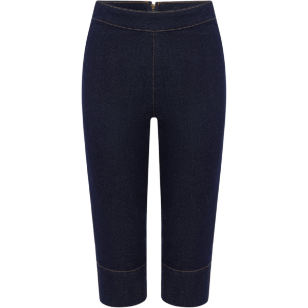 Shona Joy Rue Stretch Capri Jean - Pants - Australian Luxury Eventwear at Coveti
