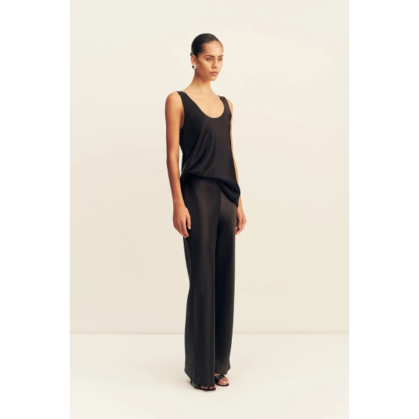 Shona Joy Savanna Bias Pant - Black - Pants - Australian Luxury Eventwear at Coveti