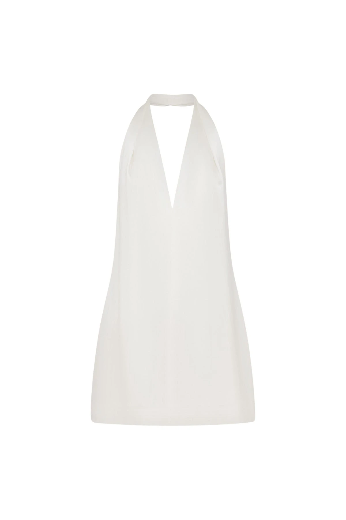 Shona-Joy-Savanna-Halter-Neck-Mini-Dress-Ivory-coveti66734_nobg Shona Joy Savanna Halter Neck Mini Dress - Ivory - Dresses - Australian Luxury Eventwear at Coveti