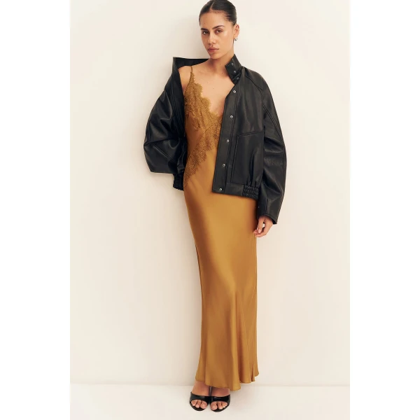 Shona Joy Simona Lace Slip Maxi Dress - Medallion - Dresses - Australian Luxury Eventwear at Coveti