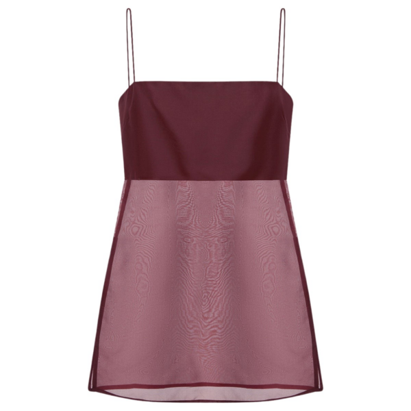 Shona Joy Tibby Silk Organza Cami - Port Royale - Tops - Australian Luxury Eventwear at Coveti